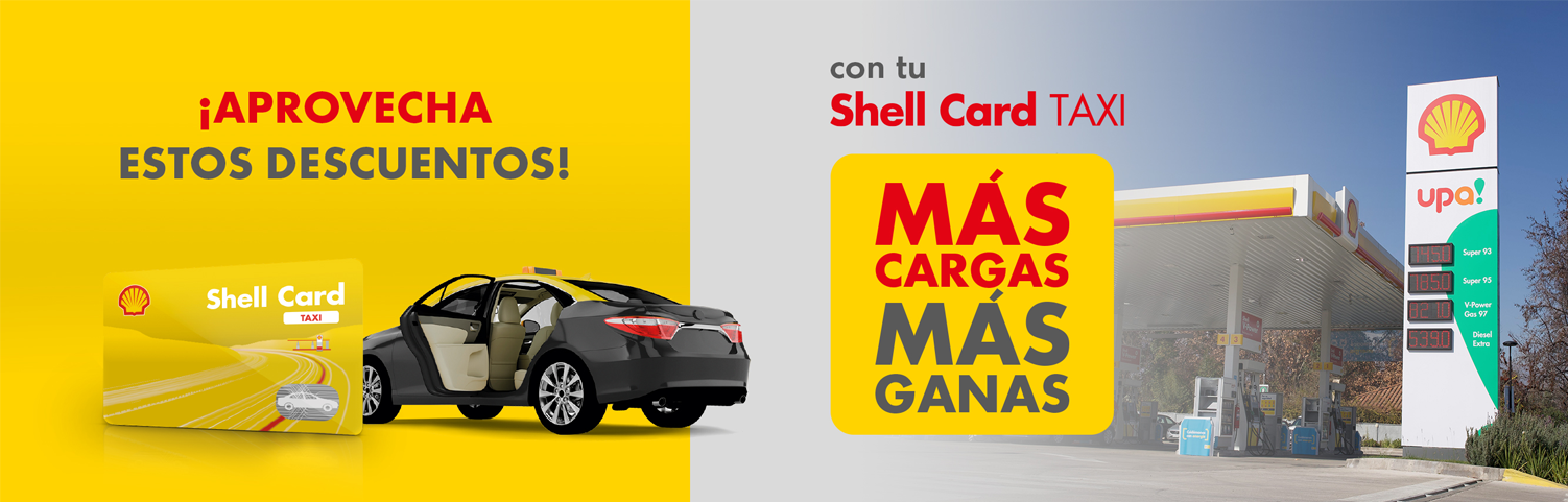 Shell Card TAXI.